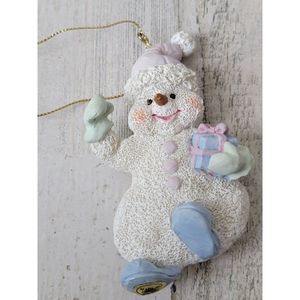Snowman‎ Santa hat gift present ornament Xmas decor